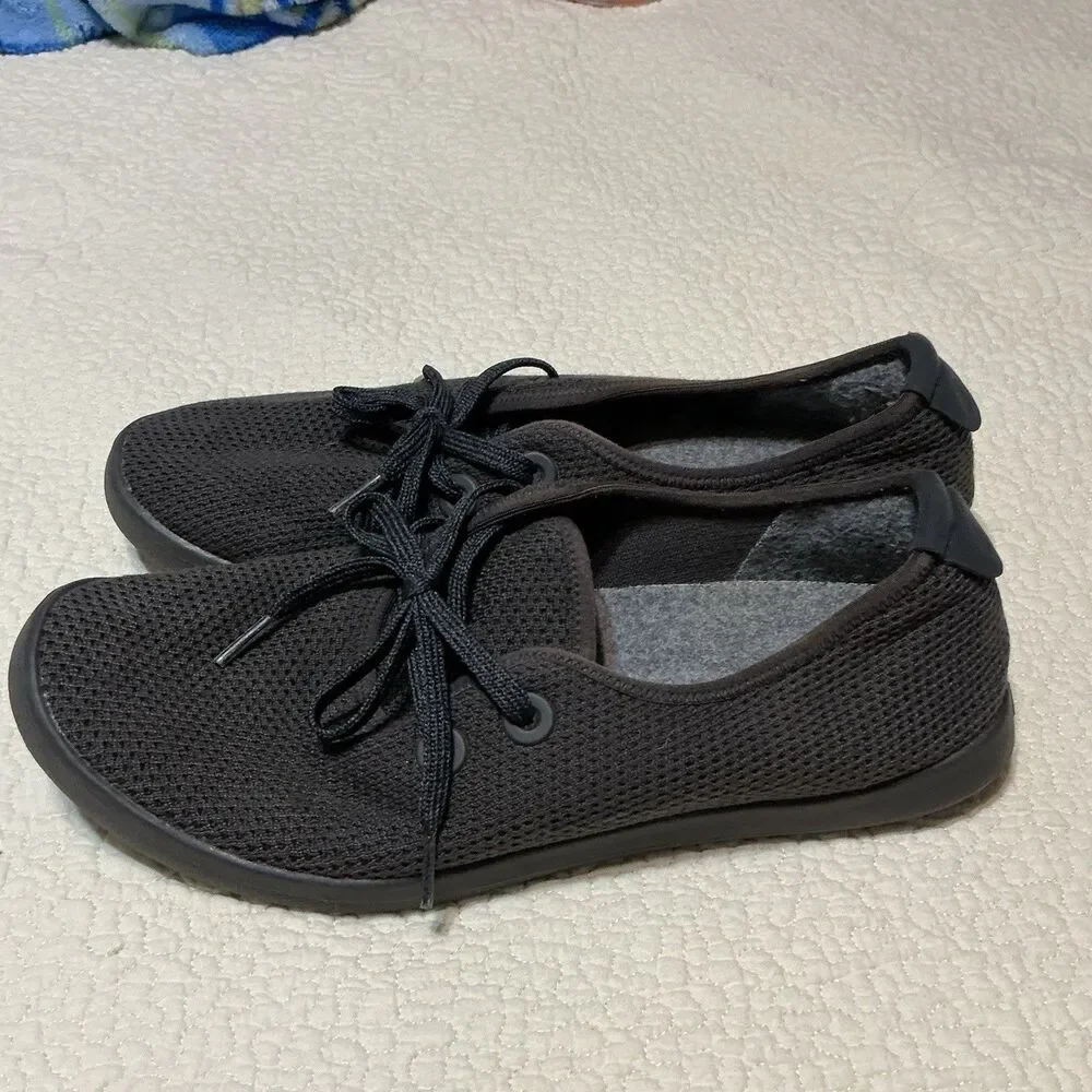 Allbirds Tree Skippers Gray Wool Knit Lace-Up Sneakers Men's US 10 EU 42